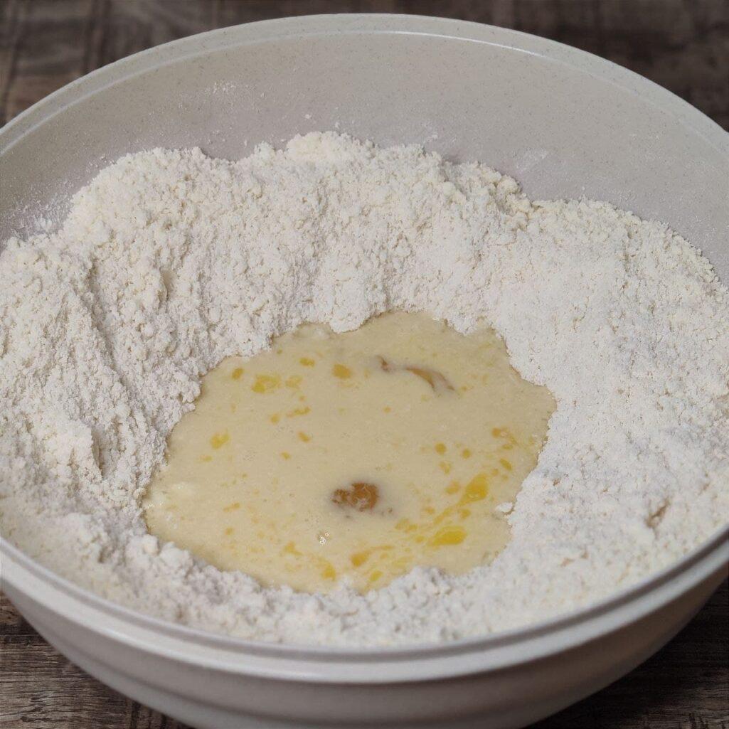 пирог с джемом из мягкого песочного теста – 3 шаг