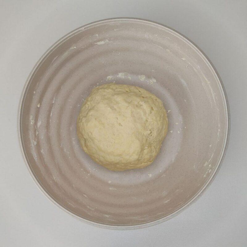 Печенье "Конвертики" с абрикосовым джемом на йогурте - 4 шаг