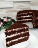 Шоколадный торт «Чёрный принц» на кефире - изображение поста