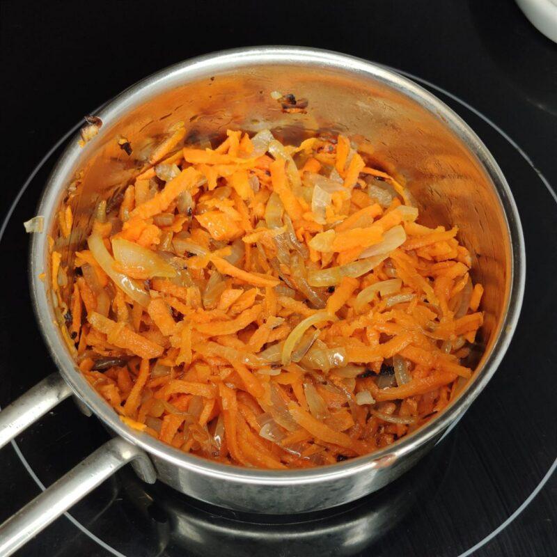 Тарталетки с яично-морковным паштетом - 1 шаг