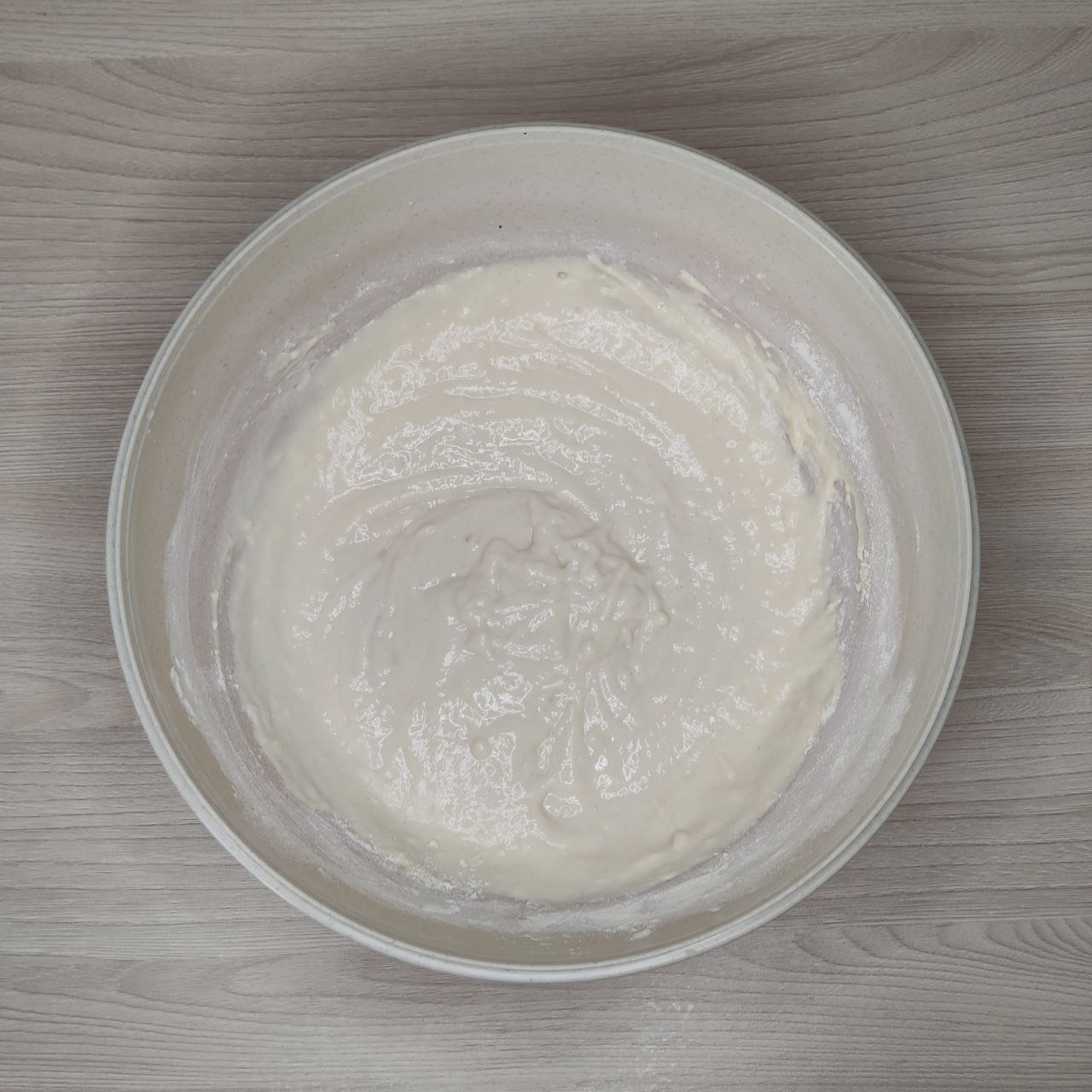 сырная лепёшка на сковороде – 2 шаг
