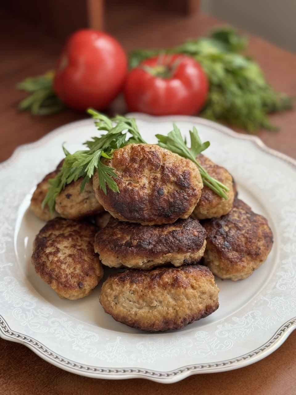 Классические котлеты из свинины