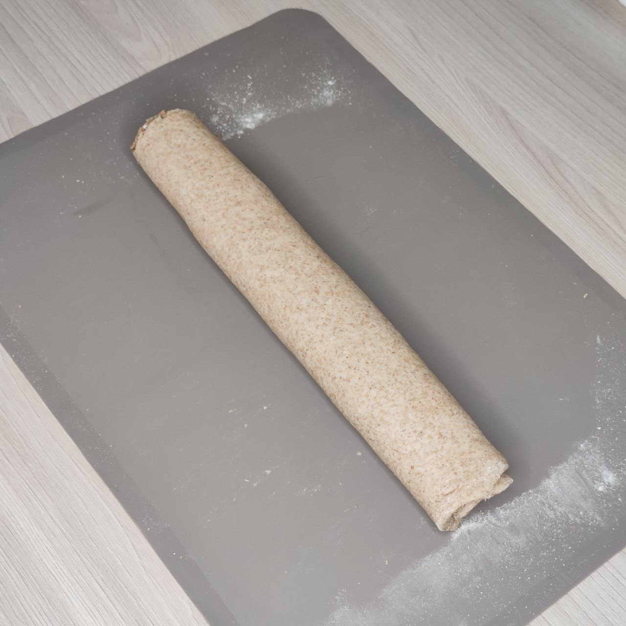 ПП цельнозерновые булочки "Синнабон" на кефире с рисовым кремом - 6 шаг