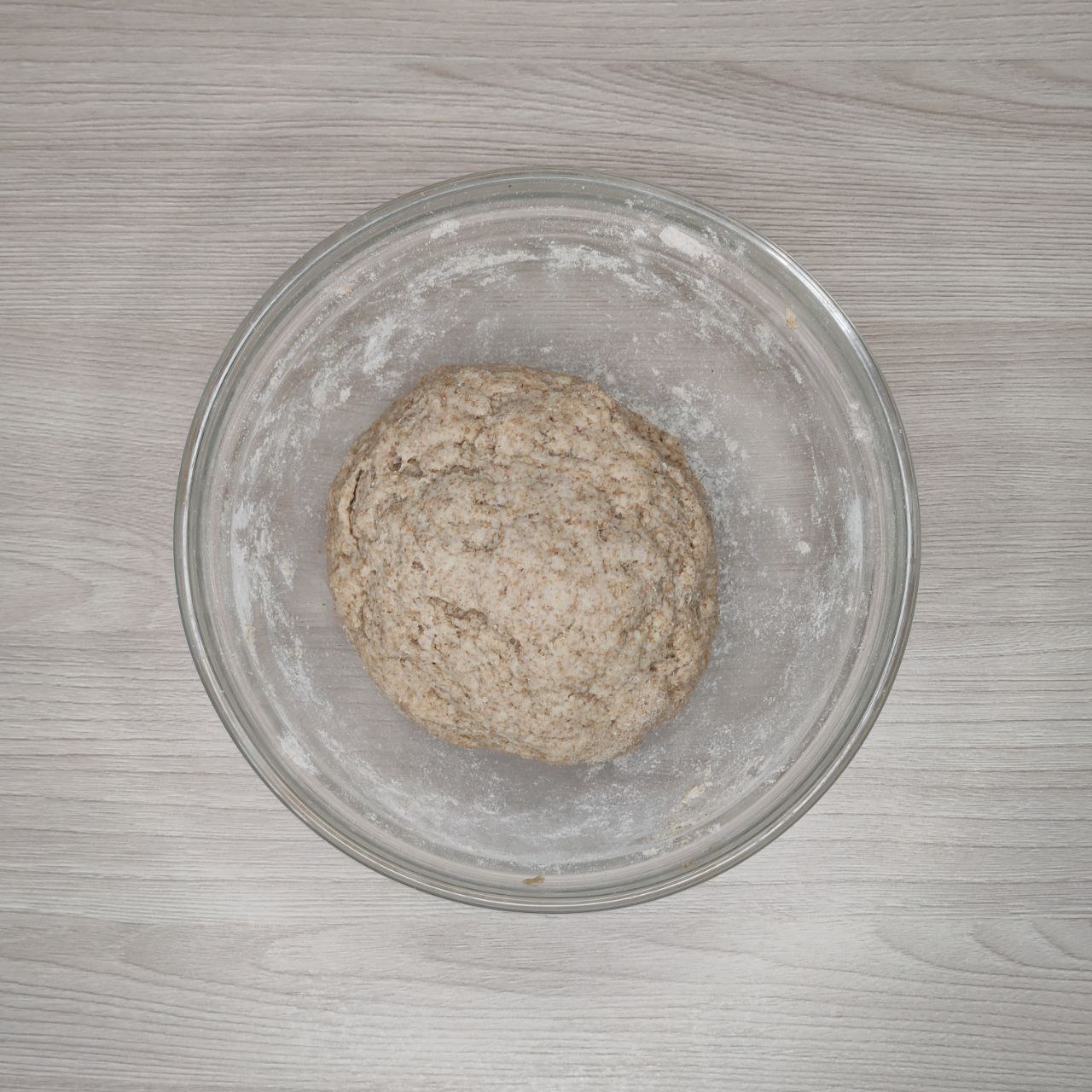 ПП цельнозерновые булочки "Синнабон" на кефире с рисовым кремом - 3 шаг