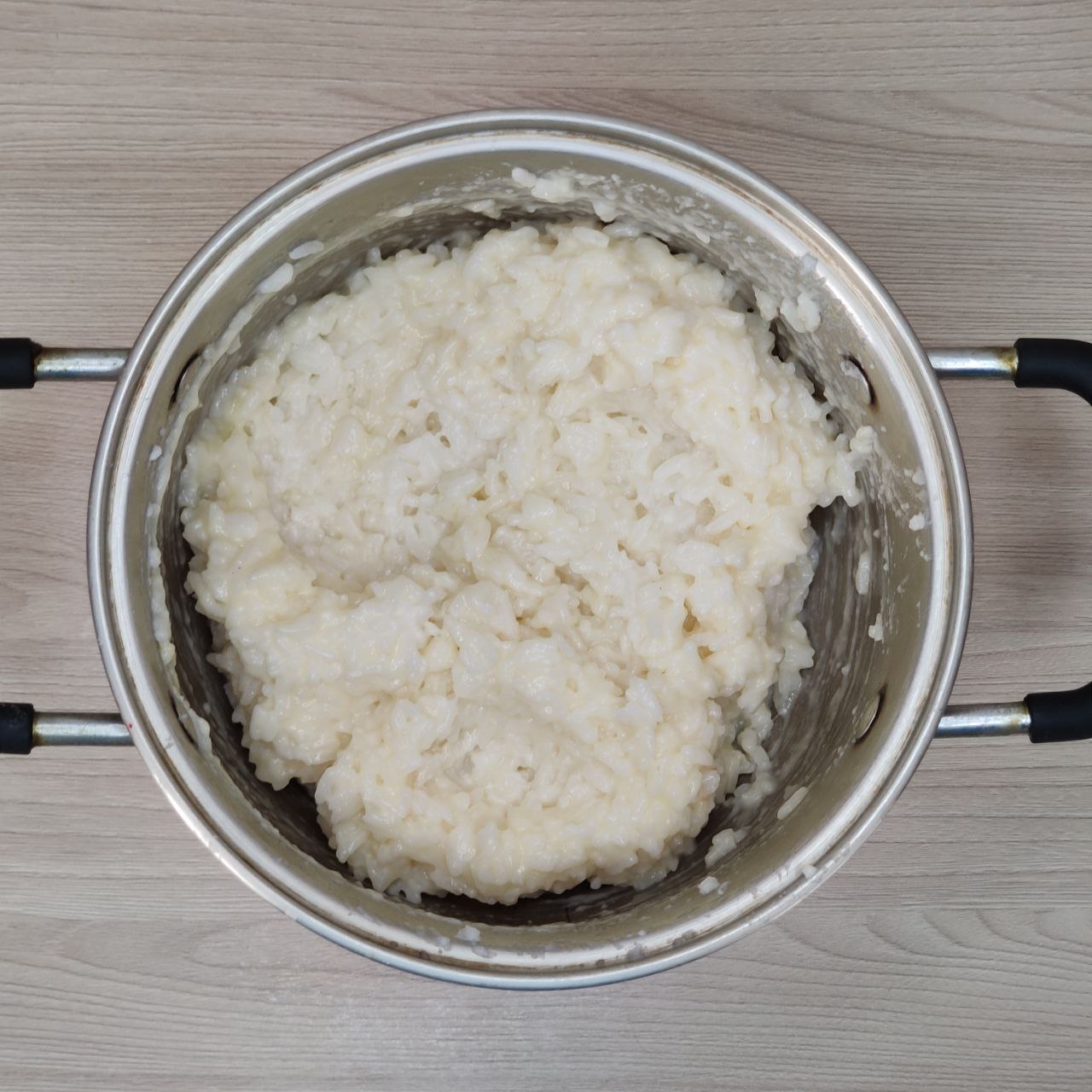 рисовая запеканка из готового длиннозёрного риса – 5 шаг