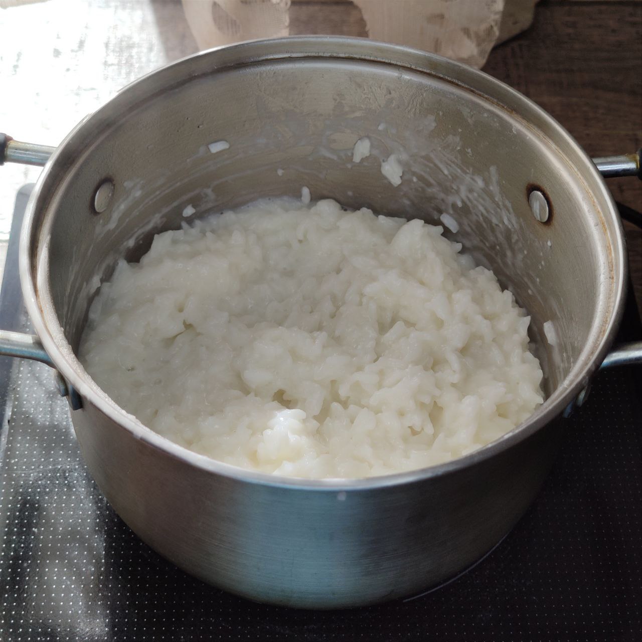 рисовая запеканка из готового длиннозёрного риса – 2 шаг