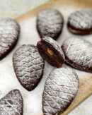 Шоколадное печенье «Шишки» с варёной сгущёнкой на желтках - изображение поста