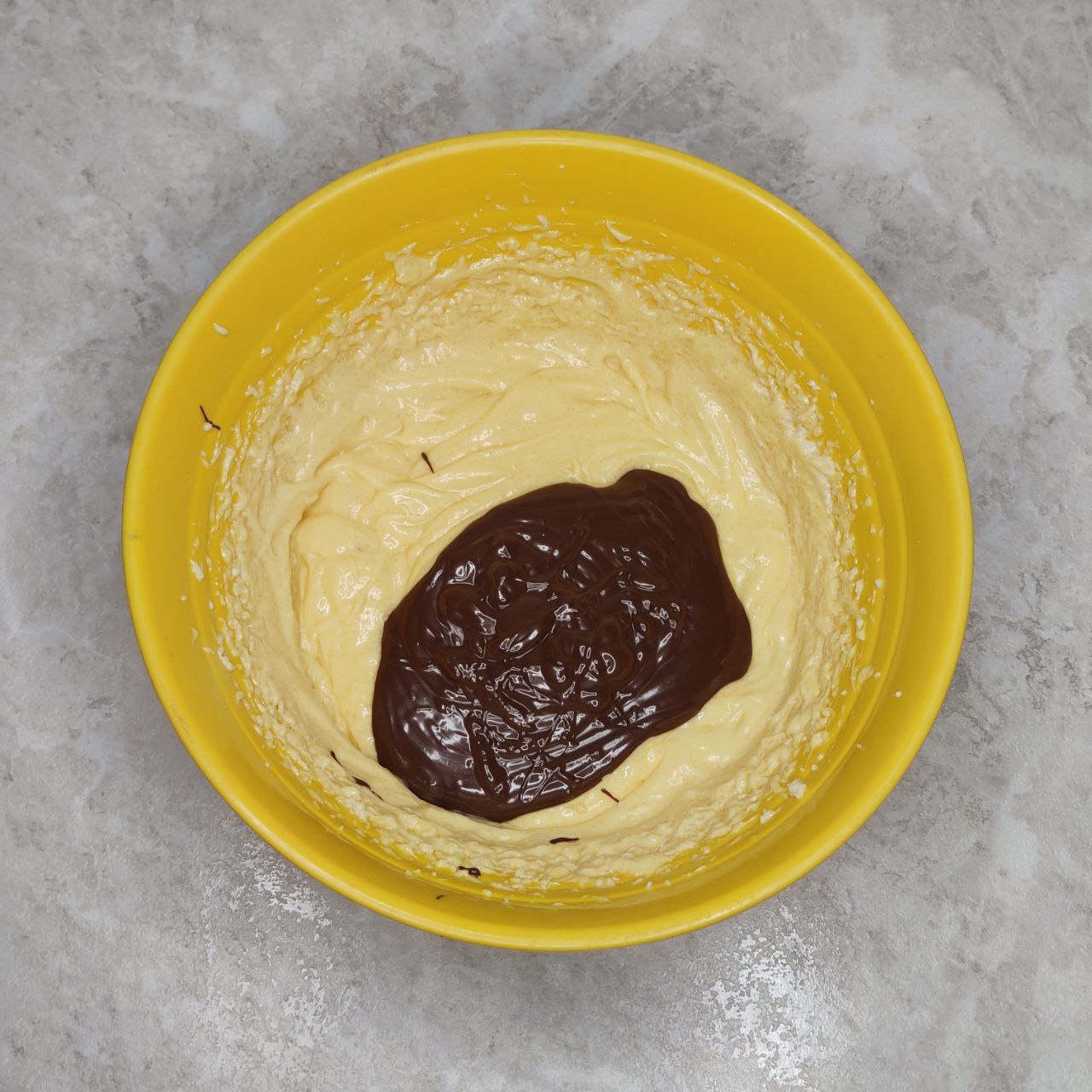 бисквит на тёмном шоколаде и сливочном масле без какао-порошка – 5 шаг