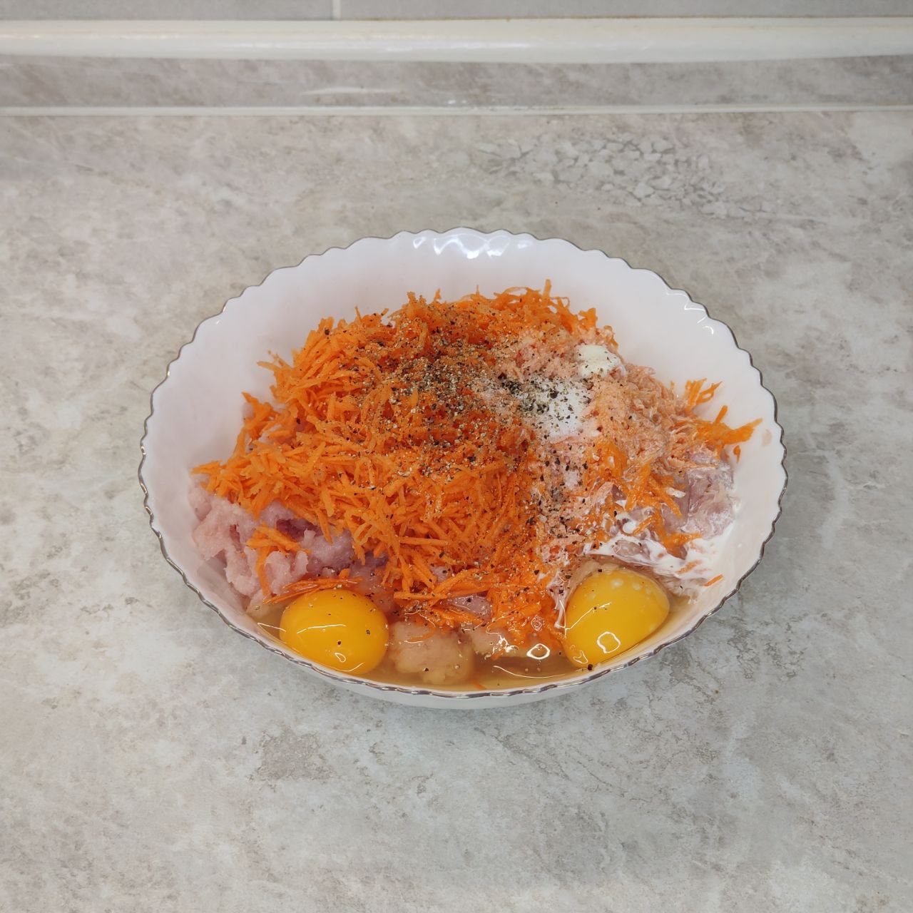 котлеты из куриного филе с морковью без лука – 2 шаг