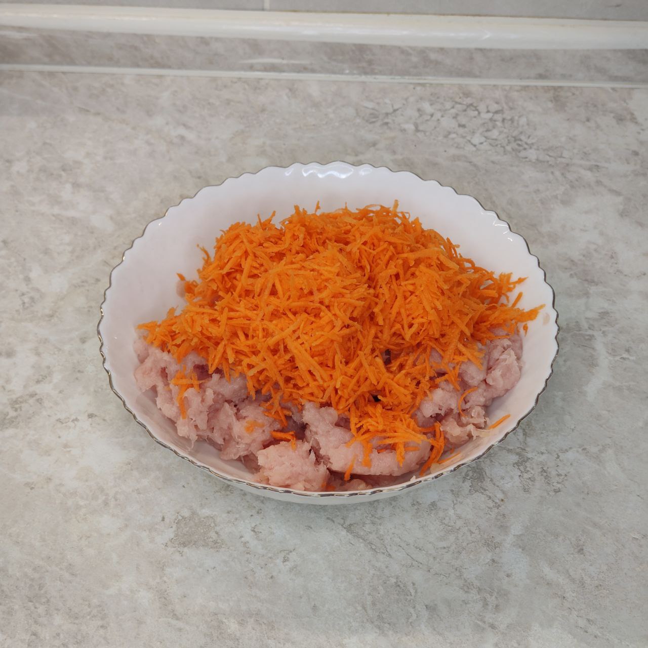 котлеты из куриного филе с морковью без лука – 1 шаг
